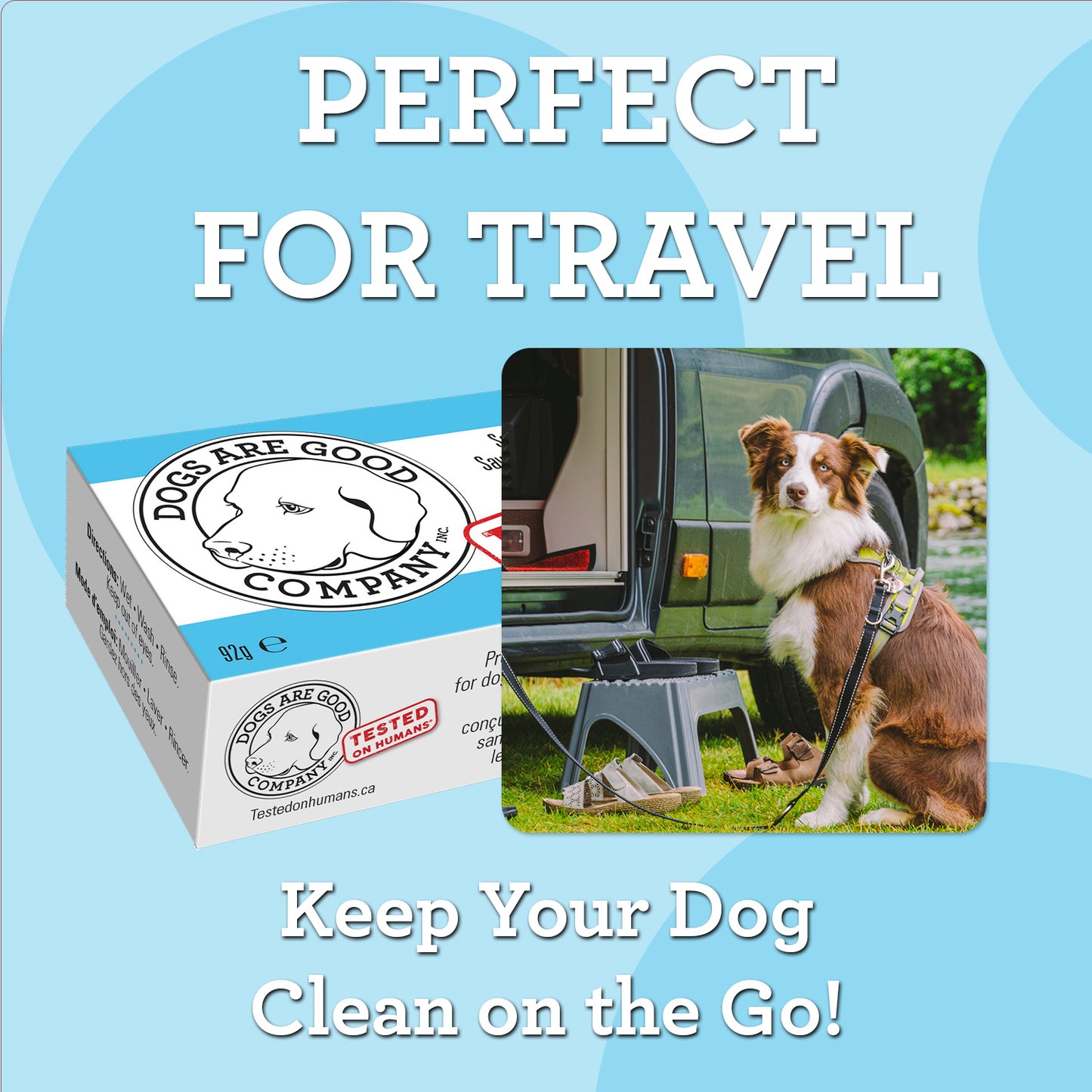 Dogs Are Good Company Clean & Shiny 92g Bar